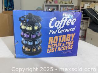 MaxSold Auction: Everie / Xiamen Legenda 40-Capsule Coffee Pod Carousel - Toronto (Ontario, Canada) SELLER MANAGED Reseller Online Auction -  York Mills Road