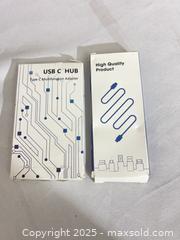 MaxSold Auction: Lot of 2 USB-C Hubs / Type-C Multifunction Adapters (Boxed) - Toronto (Ontario, Canada) SELLER MANAGED Reseller Online Auction -  York Mills Road