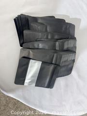 MaxSold Auction: Matte Black Resealable Mylar Pouches, 50+ (4–6 x 6–8 in) - Toronto (Ontario, Canada) SELLER MANAGED Reseller Online Auction -  York Mills Road