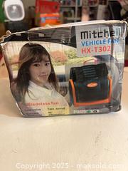 MaxSold Auction: Mitchel HX-T301 12V Car Bladeless Dual-Speed Interior Fan - Toronto (Ontario, Canada) SELLER MANAGED Reseller Online Auction -  York Mills Road