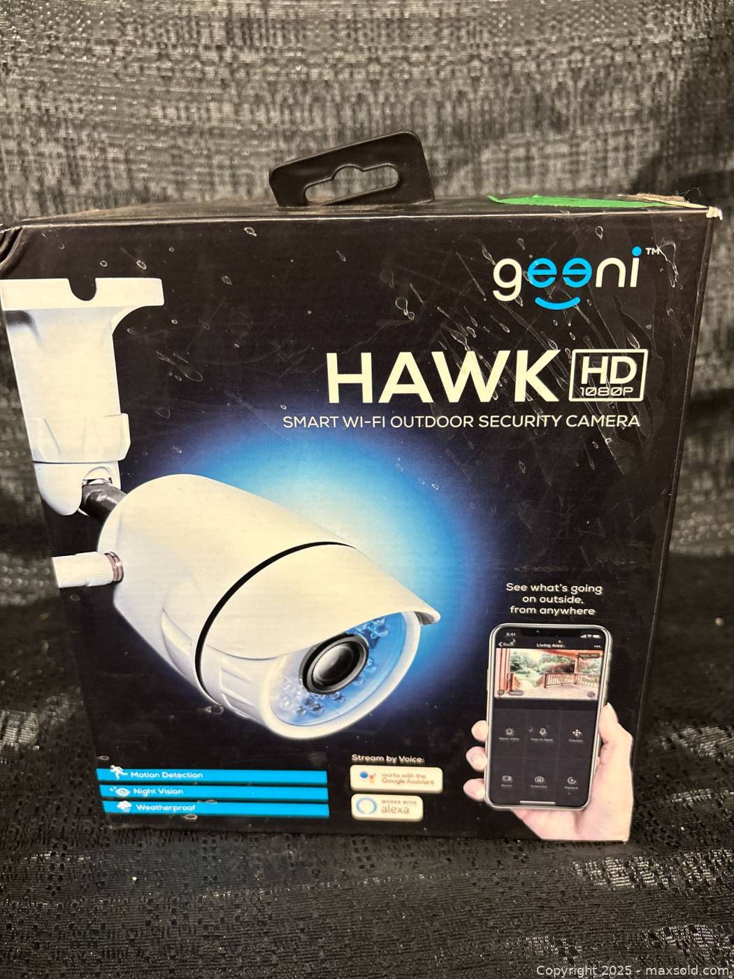 Wi Fi Geeni Security Geeni Hawk 1080p Outdoor Wi-Fi Security