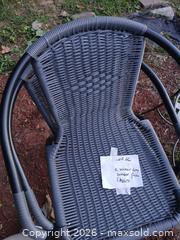 MaxSold Auction: 2 Grey Wicker Patio Chairs  - Capitol Heights (Maryland, USA) SELLER MANAGED Downsizing Online Auction - Quo Avenue