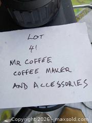 MaxSold Auction: Mr Coffee: Complete Coffee Maker and Accessories.  - Capitol Heights (Maryland, USA) SELLER MANAGED Downsizing Online Auction - Quo Avenue
