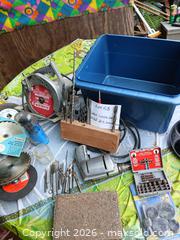 MaxSold Auction: Steel Circle Saw, Corded Drill, and Drill Bits. - Capitol Heights (Maryland, USA) SELLER MANAGED Downsizing Online Auction - Quo Avenue