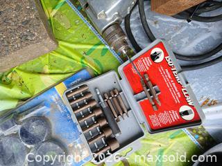 MaxSold Auction: Steel Circle Saw, Corded Drill, and Drill Bits. - Capitol Heights (Maryland, USA) SELLER MANAGED Downsizing Online Auction - Quo Avenue