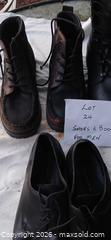 MaxSold Auction: Used Shoes & Boot. 4 Pairs. For Men. Sizes 10 & 11. - Capitol Heights (Maryland, USA) SELLER MANAGED Downsizing Online Auction - Quo Avenue