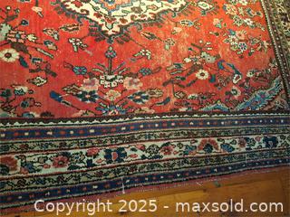 MaxSold Auction: Hand Knotted Persian Wool Hamadan Rug - Harrowsmith (Ontario, Canada) SELLER MANAGED Charity/Fundraising Online Auction - Henderson Road