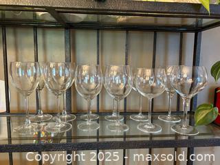 MaxSold Auction: 12 Wine Glasses - Luminarc France– Mixed Styles - London (Ontario, Canada) PARTNER MANAGED Downsizing Online Auction - Trillium Crescent