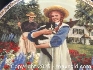 MaxSold Auction: Anne of Green Gables “Green Gables Garden” Collector Plate – Framed (1996) Third Issue in  - London (Ontario, Canada) PARTNER MANAGED Downsizing Online Auction - Trillium Crescent