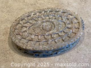 MaxSold Auction: Hand-Carved Stone Trinket Box – Oval Floral Design - London (Ontario, Canada) PARTNER MANAGED Downsizing Online Auction - Trillium Crescent