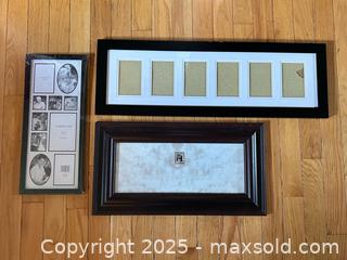 MaxSold Auction: Lot of 3 Wall Photo Frames – Mixed Styles &#38; Sizes - London (Ontario, Canada) PARTNER MANAGED Downsizing Online Auction - Trillium Crescent