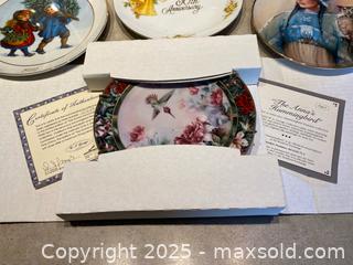 MaxSold Auction: Lot of 6 Decorative &#38; Collector Plates – Mixed Themes with COAs - London (Ontario, Canada) PARTNER MANAGED Downsizing Online Auction - Trillium Crescent