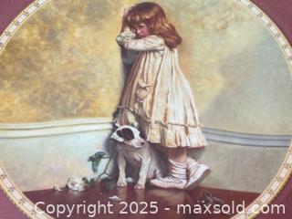 MaxSold Auction: Royal Doulton “In Disgrace” Collector Plate – Framed (1991) First Issue in “A Victorian Ch - London (Ontario, Canada) PARTNER MANAGED Downsizing Online Auction - Trillium Crescent