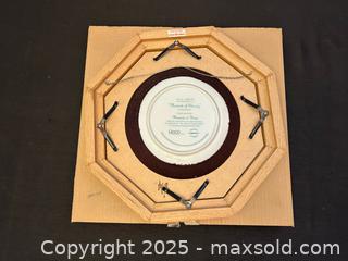 MaxSold Auction: Sandra Kuck “Moments of Sharing” Collector Plate – Framed (1988) Fourth Issue in the “Mome - London (Ontario, Canada) PARTNER MANAGED Downsizing Online Auction - Trillium Crescent