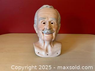 MaxSold Auction: Vintage 1989 William Wallace Jr. Bisque Doll Head – Old Man Character – Hand Painted - London (Ontario, Canada) PARTNER MANAGED Downsizing Online Auction - Trillium Crescent