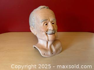 MaxSold Auction: Vintage 1989 William Wallace Jr. Bisque Doll Head – Old Man Character – Hand Painted - London (Ontario, Canada) PARTNER MANAGED Downsizing Online Auction - Trillium Crescent