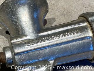 MaxSold Auction: Vintage Porkert Meat Grinder No. 8 &#38; Galvanized Milk Can - London (Ontario, Canada) PARTNER MANAGED Downsizing Online Auction - Trillium Crescent