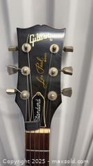 MaxSold Auction: Gibson Les Paul 1979 Tobacco Sunburst Guitar  - Toronto (Ontario, Canada) SELLER MANAGED Estate Sale Online Auction - Norseman Street (STORAGE)