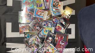 MaxSold Auction: 22 23 24 NFL Prizm Donruss Wild Card # patch Kincaid Flowers Rice Vick Brees Howard Burrow - Toronto (Ontario, Canada) SELLER MANAGED Reseller Online Auction -  Bayview Avenue