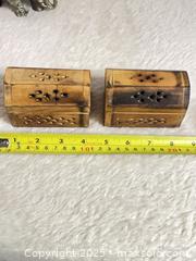 MaxSold Auction: Vintage Candle Holders Ceramic Wood Resin - Toronto (Ontario, Canada) SELLER MANAGED Reseller Online Auction -  Bayview Avenue