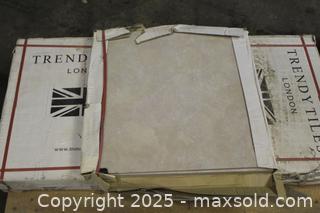 MaxSold Auction: Sand Porcelain Tile 24”x24” - Burnaby (British Columbia, Canada) SELLER MANAGED Commercial Liquidation Online Auction - Dawson Street