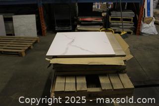 MaxSold Auction: White/Black Porcelain Tile - Burnaby (British Columbia, Canada) SELLER MANAGED Commercial Liquidation Online Auction - Dawson Street