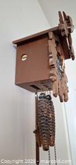 MaxSold Auction: Black Forest Style Cuckoo Wall Clock with Pinecone Weights B - Ottawa (Ontario, Canada) PARTNER MANAGED Downsizing Online Auction - Flower Avenue