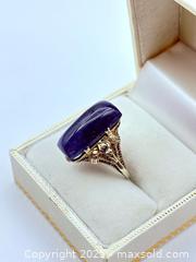 MaxSold Auction: 14K White Gold Tanzanite Ring  - Victoria (British Columbia, Canada) PARTNER MANAGED Estate Sale Online Auction - Goldstream Avenue (CONDO)