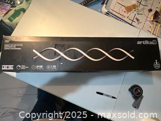 MaxSold Auction: Artika DNA Pendant Light Fixture - Walpole (Massachusetts, USA) SELLER MANAGED Downsizing Online Auction - Park Lane