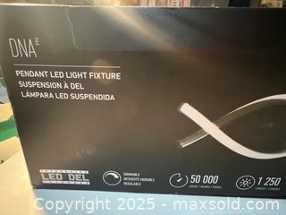 MaxSold Auction: Artika DNA Pendant Light Fixture - Walpole (Massachusetts, USA) SELLER MANAGED Downsizing Online Auction - Park Lane