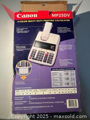 MaxSold Auction: Canon MP25DV - Walpole (Massachusetts, USA) SELLER MANAGED Downsizing Online Auction - Park Lane