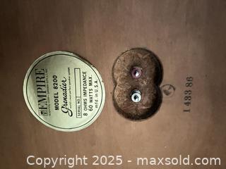 MaxSold Auction: Empire Grenadier 8200 Speakers  - Walpole (Massachusetts, USA) SELLER MANAGED Downsizing Online Auction - Park Lane