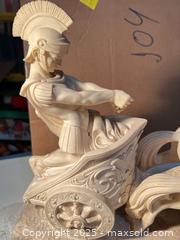 MaxSold Auction: Roman Chariot Sculpture  - Walpole (Massachusetts, USA) SELLER MANAGED Downsizing Online Auction - Park Lane