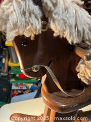MaxSold Auction: Vintage Wooden Rocking horse - Walpole (Massachusetts, USA) SELLER MANAGED Downsizing Online Auction - Park Lane