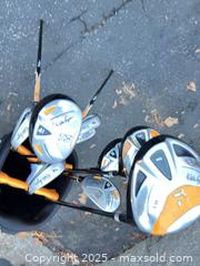 MaxSold Auction: Walter Hogan T3 clubs and bag - Walpole (Massachusetts, USA) SELLER MANAGED Downsizing Online Auction - Park Lane