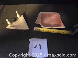 MaxSold Auction: 2 ashtrays. 1 60s marked USA. 1 bowling marked ESDJapan - Ottawa (Ontario, Canada) SELLER MANAGED Downsizing Online Auction - Beaver Ridge