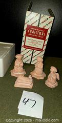 MaxSold Auction:  &#34;House of Lloyd Christmas Around the World&#34; Terra Cotta Nativity set. 4 pieces - Ottawa (Ontario, Canada) SELLER MANAGED Downsizing Online Auction - Beaver Ridge