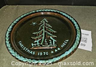 MaxSold Auction: Vintage First Edition Blue Mountain Pottery Christmas Noel 1976 - Ottawa (Ontario, Canada) SELLER MANAGED Downsizing Online Auction - Beaver Ridge