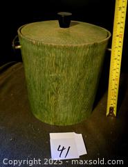 MaxSold Auction: Wood ice bucket. 60s or 70s. - Ottawa (Ontario, Canada) SELLER MANAGED Downsizing Online Auction - Beaver Ridge