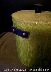 MaxSold Auction: Wood ice bucket. 60s or 70s. - Ottawa (Ontario, Canada) SELLER MANAGED Downsizing Online Auction - Beaver Ridge