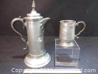 MaxSold Auction: Antique Pewter  - North Vancouver (British Columbia, Canada) SELLER MANAGED Downsizing Online Auction - Plymouth Drive