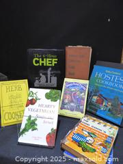 MaxSold Auction: Books / Cooking  - North Vancouver (British Columbia, Canada) SELLER MANAGED Downsizing Online Auction - Plymouth Drive