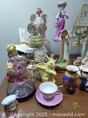 MaxSold Auction: Figurines & Side Table  - North Vancouver (British Columbia, Canada) SELLER MANAGED Downsizing Online Auction - Plymouth Drive