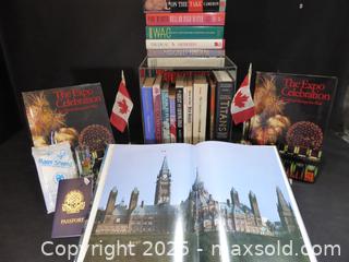 MaxSold Auction: Lot of 15–18 Nonfiction Books: Canadian History, Politics, Biography - North Vancouver (British Columbia, Canada) SELLER MANAGED Downsizing Online Auction - Plymouth Drive