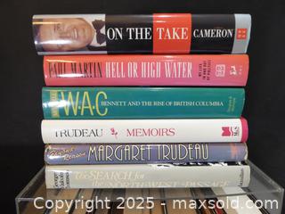 MaxSold Auction: Lot of 15–18 Nonfiction Books: Canadian History, Politics, Biography - North Vancouver (British Columbia, Canada) SELLER MANAGED Downsizing Online Auction - Plymouth Drive