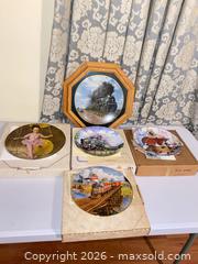 MaxSold Auction: Assorted Porcelain Decorative Plates, Signed, Original Boxes - Smiths Falls (Ontario, Canada) SELLER MANAGED Reseller Online Auction -  Autumn Drive