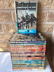 MaxSold Auction: Ballantine's Illustrated History Paperbacks, WWII 20 Vintage Military Books - Smiths Falls (Ontario, Canada) SELLER MANAGED Reseller Online Auction -  Autumn Drive