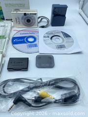 MaxSold Auction: Canon PowerShot SD110 / Digital ELPH 3.2MP Silver Camera - Smiths Falls (Ontario, Canada) SELLER MANAGED Reseller Online Auction -  Autumn Drive