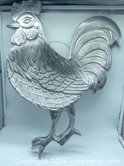 MaxSold Auction: Cast Aluminum Alloy Farmhouse Rooster Shaped Serving Patter Tray or Wall Decor 22” x 17” - Smiths Falls (Ontario, Canada) SELLER MANAGED Reseller Online Auction -  Autumn Drive