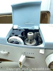 MaxSold Auction: Elna Supermatic Mechanical Domestic Sewing Machine with Case - Smiths Falls (Ontario, Canada) SELLER MANAGED Reseller Online Auction -  Autumn Drive